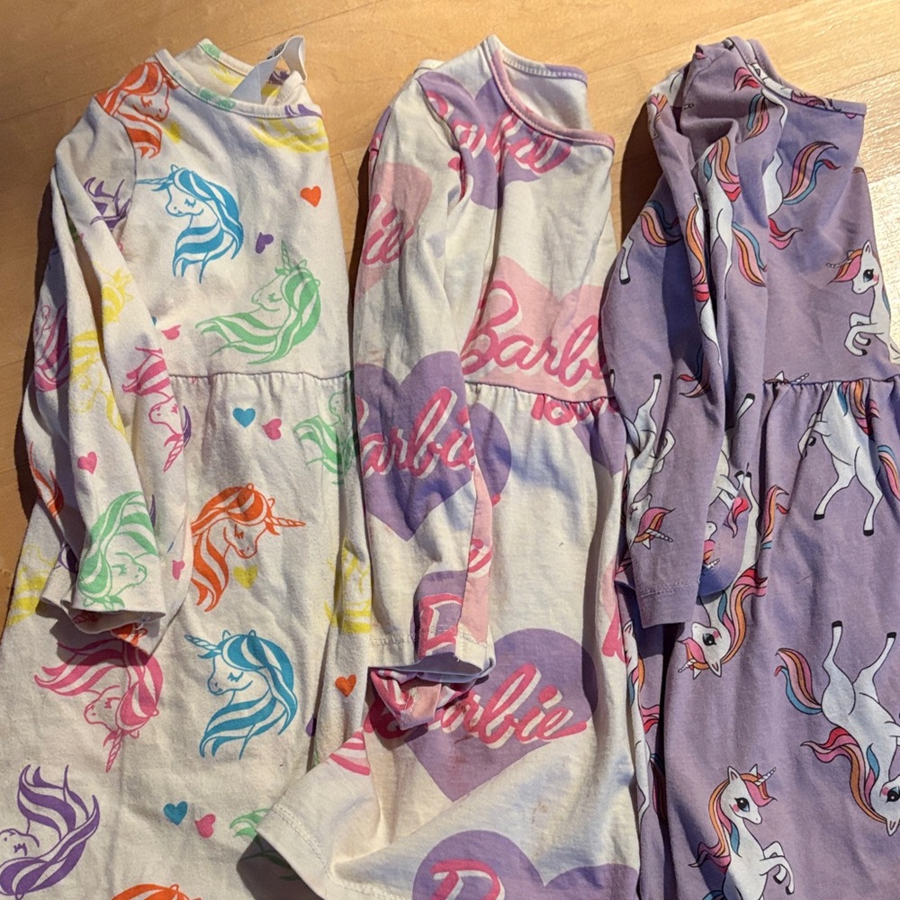 H&M 3 toddler long sleeve dresses -  size 3/4T